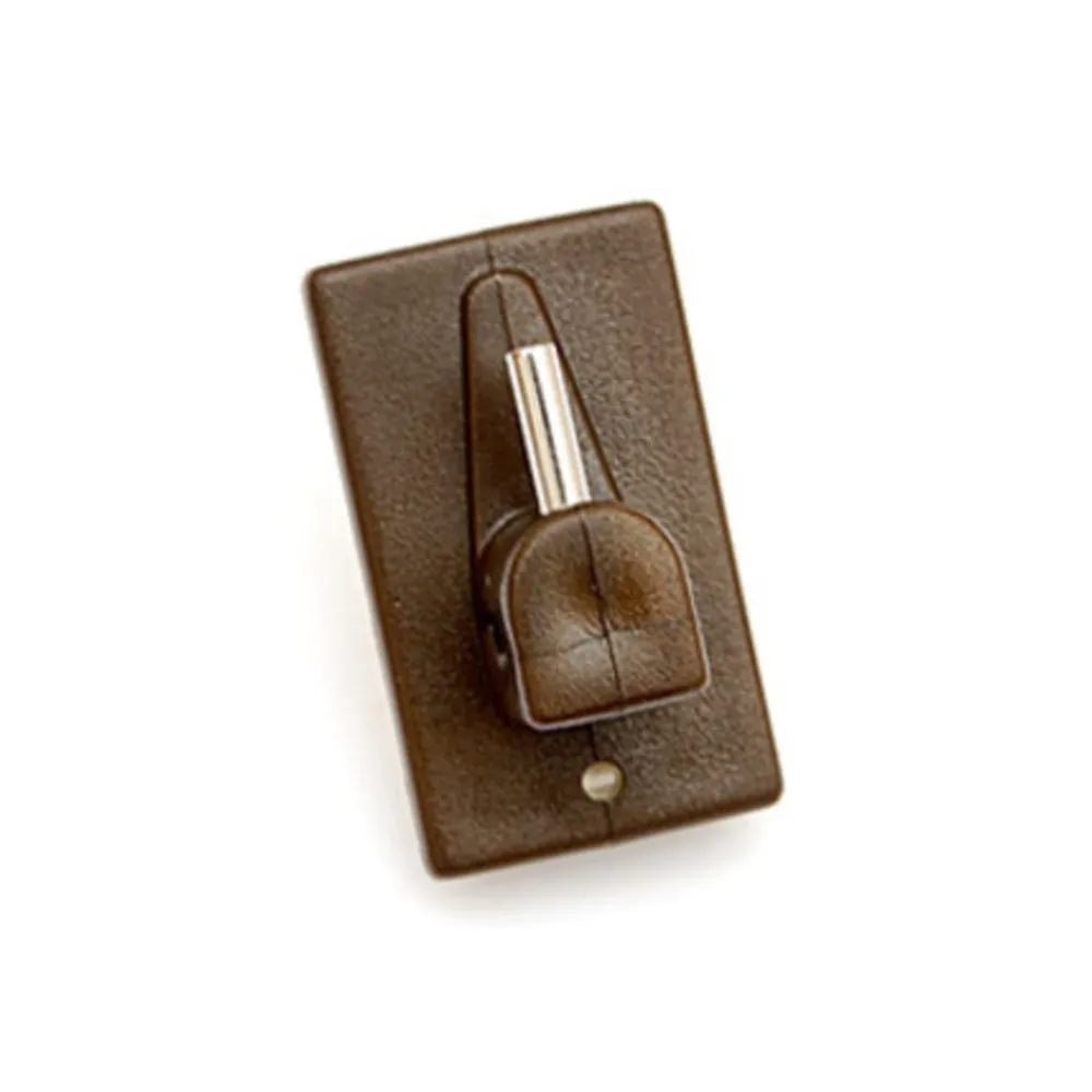 SUPPORTO ADESIVO P/BRIS BRIS PLASTICA MARRONE** (100