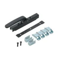 CARIGLIONE ACCIAIO 686 ASTE ESTERNE 10X10 MM NERO (5