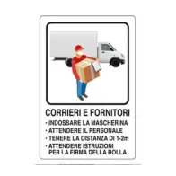 ETIC. ADES.  20X30 CORRIERI E FORNITORI (10