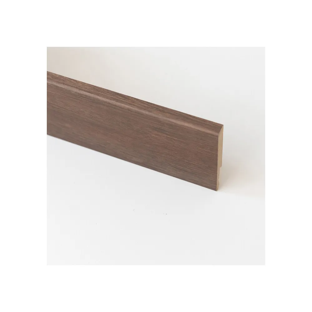 BATTISCOPA  80X14 MM MDF 240 CM NOCE SCURO (5