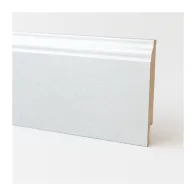 BATTISCOPA 120X14 MDF BAROCCO 240 CM ALLUMINIO (5