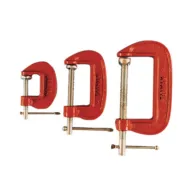 MORSETTO A C APERTURA 25/50/75 MM SERIE 3 PZ (10