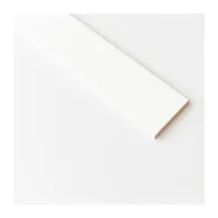 COPRIFILO 70X10 MM MDF 240 CM BIANCO R6 (10