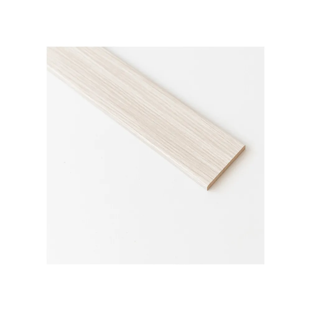 COPRIFILO 70X10 MM MDF 240 CM ROVERE SBIANCATO R6 (10