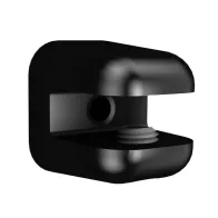 REGGIMENSOLA IN NYLON 30X27 MM NERO 2 PZ