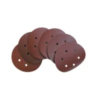 DISCO ABRASIVO VELCRO 6 FORI D 150 MM GRANA 120 (100