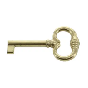 CHIAVE P/MOBILI 33708 35X62 MM OTTONE LUCIDO** (25