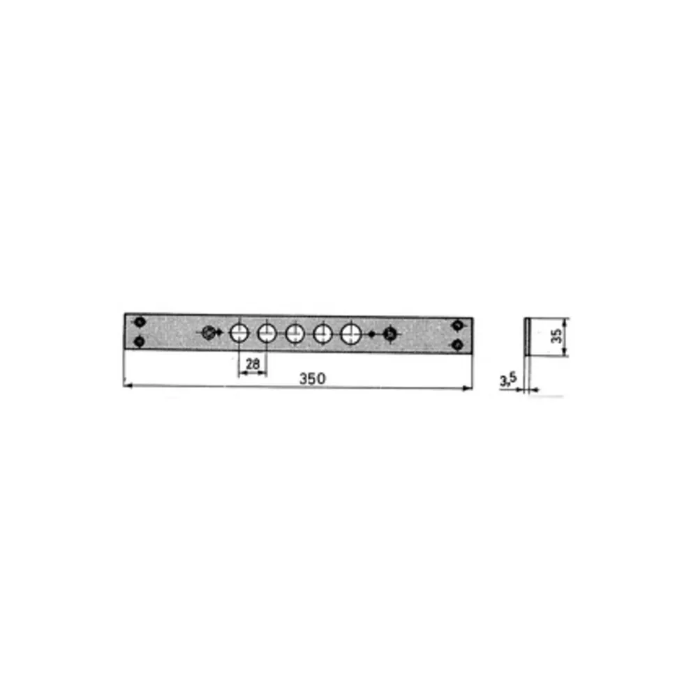 CISA 06221.00 FRONTALE SERRATURA 57515