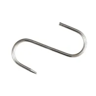 GANCIO INOX P/MACELLAIO 140 X 6 MM* (10