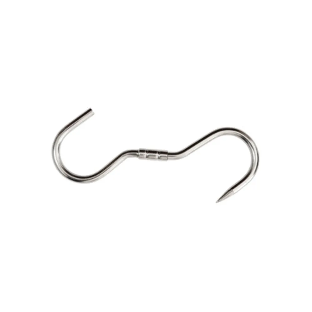 GANCIO INOX P/MACELLAIO GIREVOLE 210 X 9 MM* GANCIO INOX P/MACELLAIO GIREVOLE 210 X 9 MM*