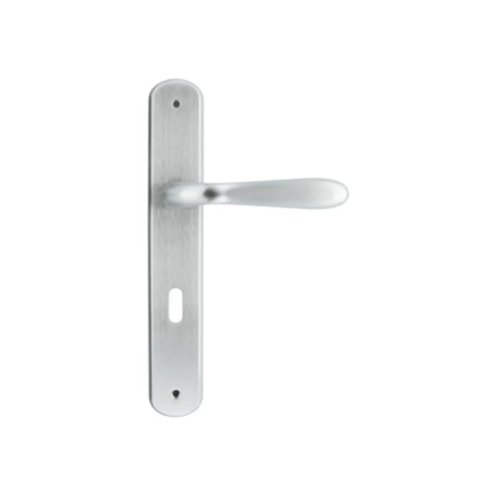MANIGLIA GOCCIA Q 8/70 ART.1126 CROMO SATINATO