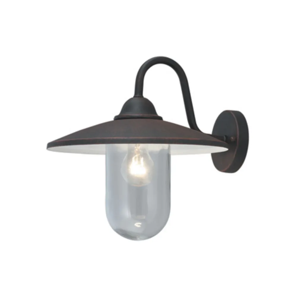LANTERNA PORTOFINO 60W C/BRACCIO ANTICATA (4