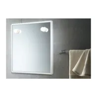 GEDY 8001 SPECCHIO C/LUCI 55X60 CM BIANCO