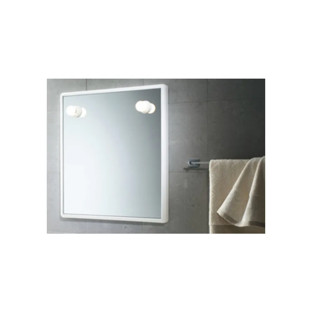 GEDY 8001 SPECCHIO C/LUCI 55X60 CM BIANCO