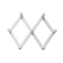 APPENDIABITI ESTENSIBILE A 7 GANCI BIANCO** (2