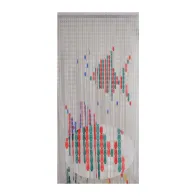 TENDA A PIASTRINE 125XH240 CM DIS. 6017 PESCI