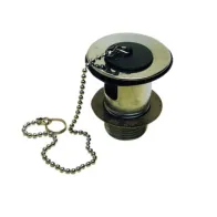 PILETTA LAVABO E BIDET D  1 OTTONE CROMO* (5