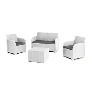 ALLIBERT/KETER SALOTTO ROSALIE BIANCO