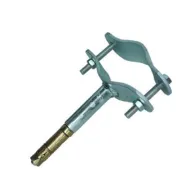 STAFFA C/TASSELLO TUBO ANTENNA  50 MM MURO  FIG.4