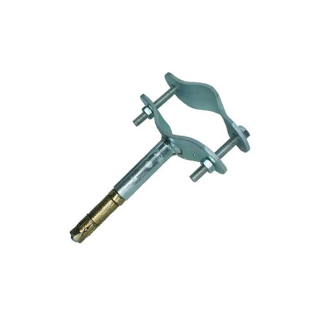 STAFFA C/TASSELLO TUBO ANTENNA  50 MM MURO  FIG.4