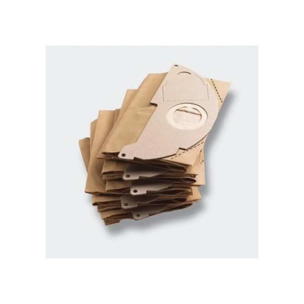 SACCHETTI FILTRO CARTA P/KARCHER MV2 DA 5 PZ SACCHETTI FILTRO CARTA P/KARCHER MV2 DA 5 PZ