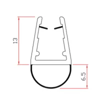 GUARNIZIONE P/BOX DOCCIA 2 M MOD.401 (10