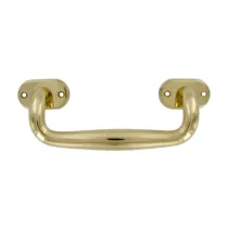 MANIGLIONE OTTONE 610 ZANCATO 240 MM LUC VERN