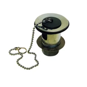 PILETTA LAVABO E BIDET D 11/4 OTTONE CROMO (2