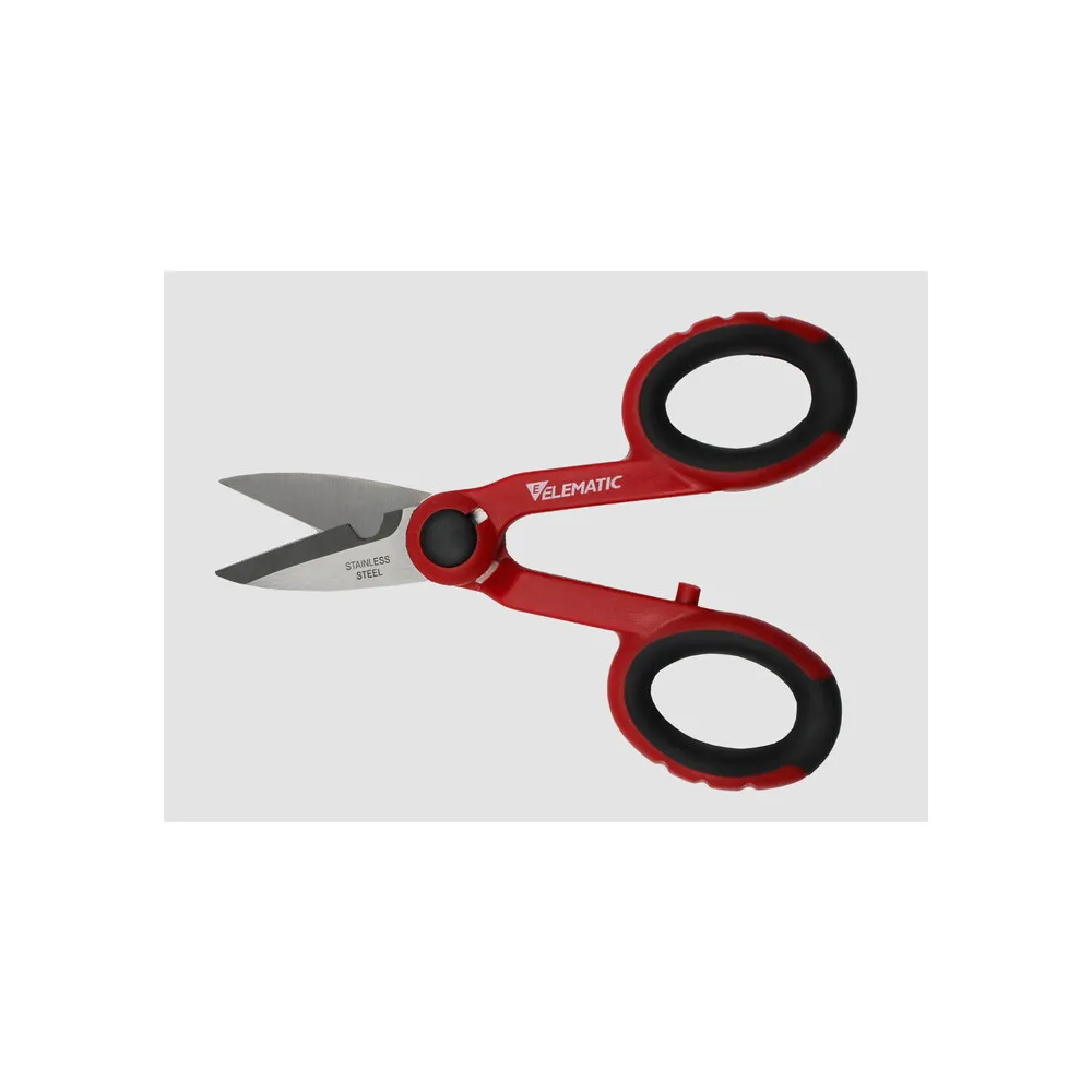 FORBICI P/ELETTRICISTA LAME DIRITTE ACCIAIO INOX (12 FORBICI P/ELETTRICISTA LAME DIRITTE ACCIAIO INOX (12