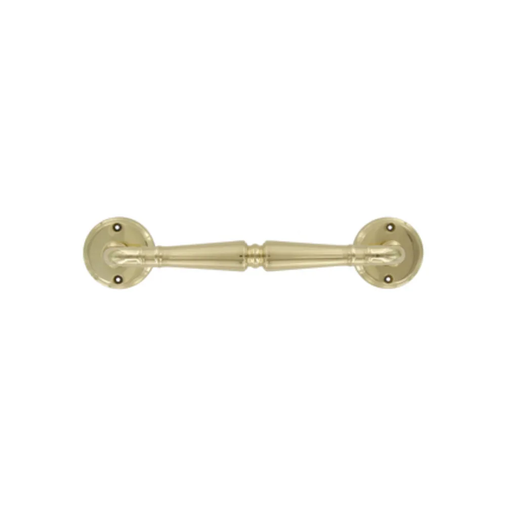 MANIGLIONE OTTONE 603 260 MM LUCIDO VERNICIATO (2 MANIGLIONE OTTONE 603 260 MM LUCIDO VERNICIATO (2