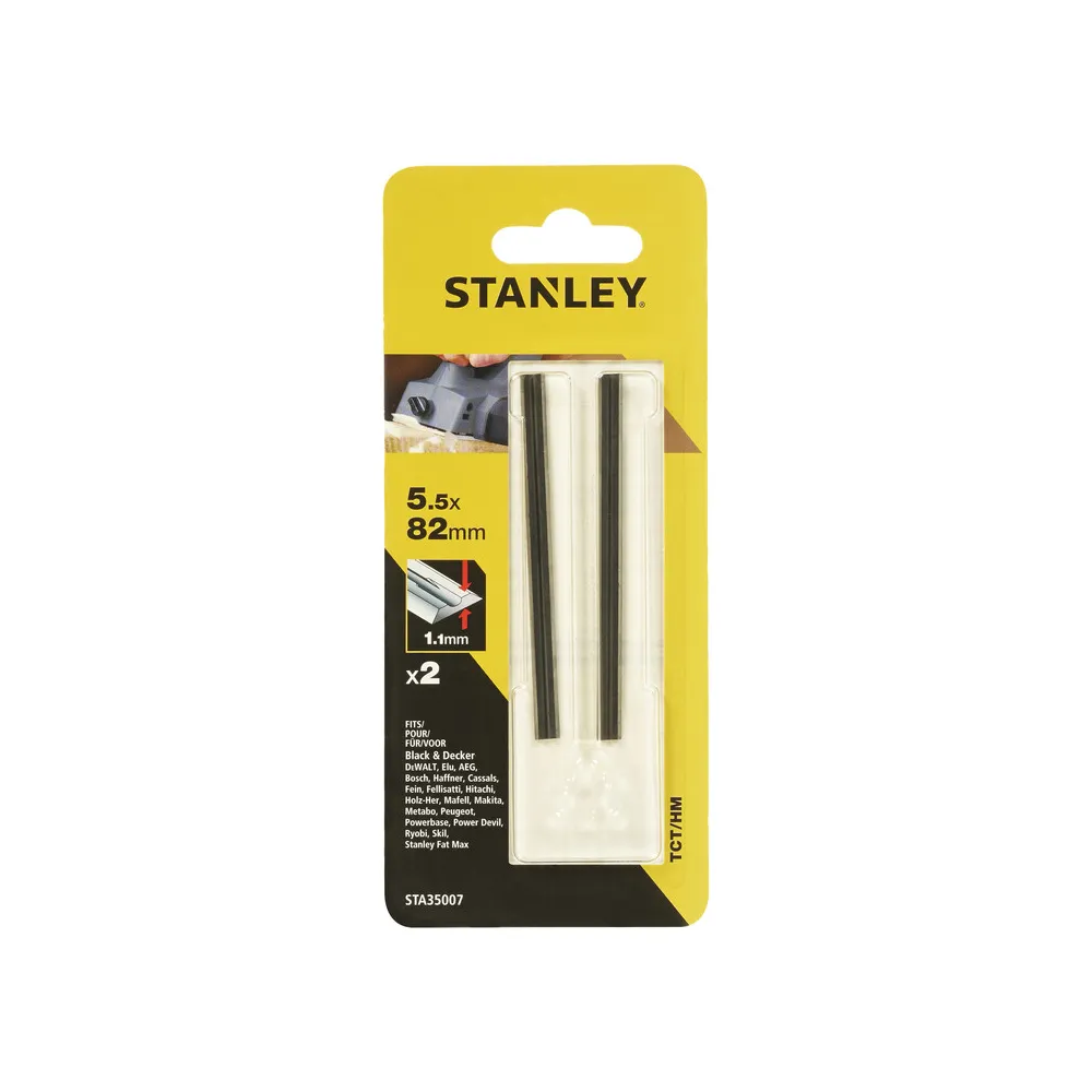 PIRANHA STANLEY STA35007 (X35007)  LAME PIALLETTO TCT 82 MM 2 PZ