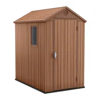 CASETTA KETER DARWIN EFF LEGNO BROWN 125