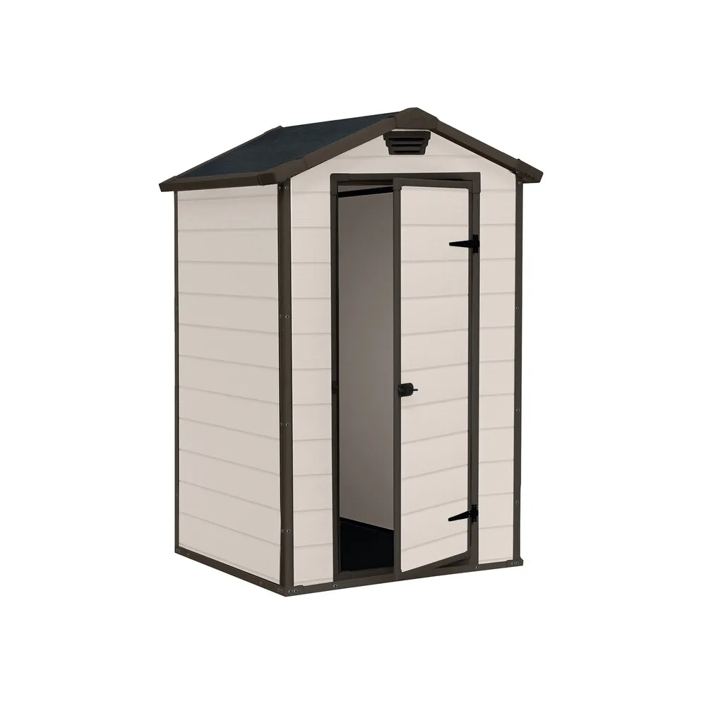 CASETTA KETER MANOR EFF LEGNO BEIGE 129X103X196