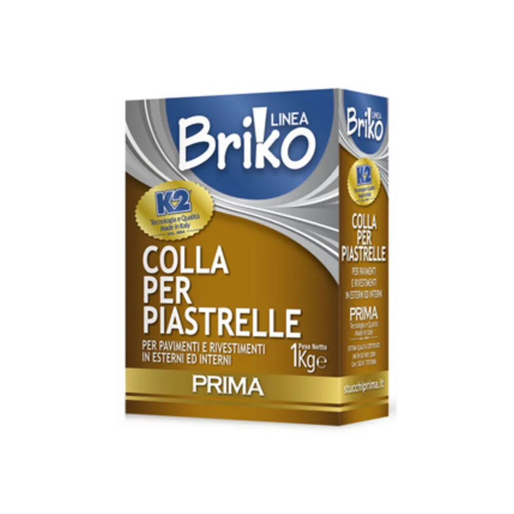 LINEA BRIKO COLLA PIASTRELLE EXTRA DA 1 KG (12 LINEA BRIKO COLLA PIASTRELLE EXTRA DA 1 KG (12