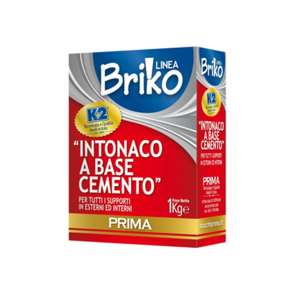 LINEA BRIKO INTONACO INTERNO ESTERNO DA 1 KG (12 LINEA BRIKO INTONACO INTERNO ESTERNO DA 1 KG (12