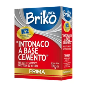 LINEA BRIKO INTONACO INTERNO ESTERNO DA  1 KG (12
