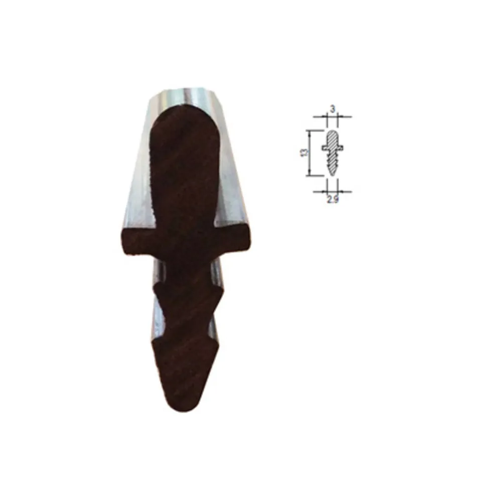 PROFILO GUIDA IN PVC 3XH13 MM DA 2 M PROFILO GUIDA IN PVC 3XH13 MM DA 2 M