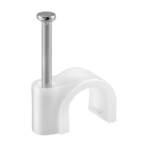 FISSACAVI PVC C/CHIODO  5 MM CONF. 100 PZ (6