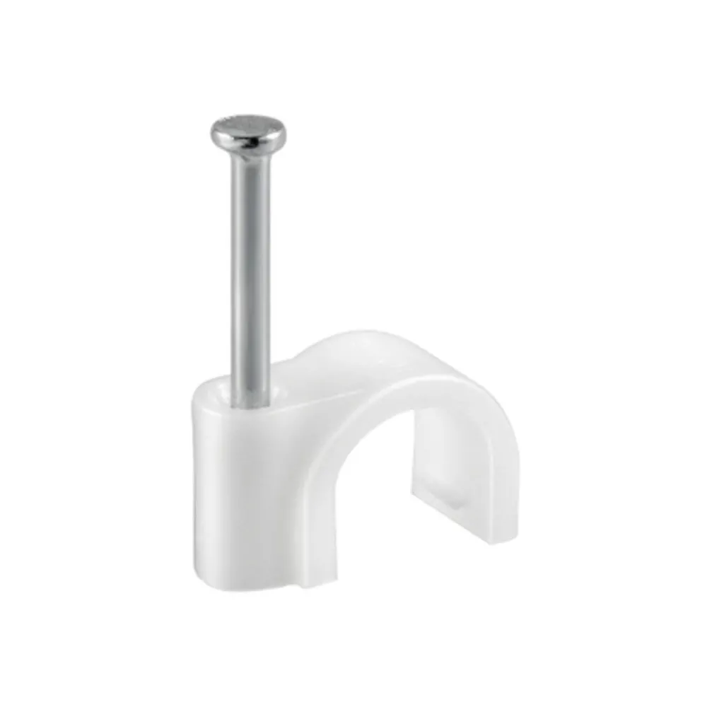 FISSACAVI PVC C/CHIODO 10 MM CONF. 50 PZ (6