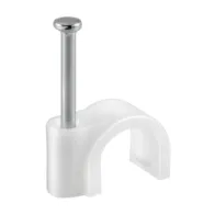 FISSACAVI PVC C/CHIODO 12 MM CONF. 36 PZ (6