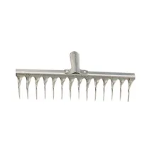 RASTRELLO A 14 DENTI AEREATORE ZINCATO