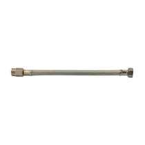 FLESSIBILE INOX PROLUNGATO M 1/2 F 3/8 50 CM DN10 (10