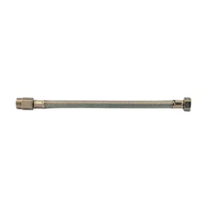 FLESSIBILE INOX PROLUNGATO M 1/2 F 3/8 50 CM DN10 (10