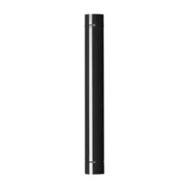 TUBO P/STUFA H 100 CM D 13 CM NERO OPACO (12