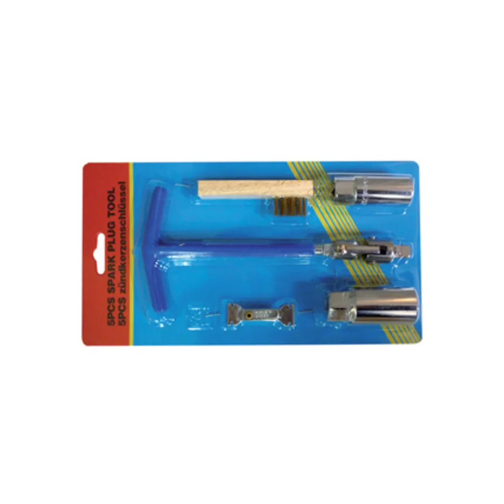 CHIAVE P/CANDELE C/SPAZZOLINO SET 5 PZ CHIAVE P/CANDELE C/SPAZZOLINO SET 5 PZ