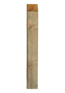Poteau en pin séché imprégné de 9x9x300 cm de haut