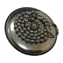 TAPPO P/SANITARI C/PLACCA INOX D 47 MM** (25