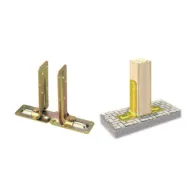 PIASTRA 789 ANCORAGGIO REGIS AVV ACC TROP 65X205 MM (4