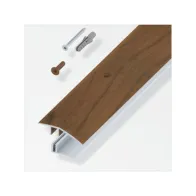 TERMINALE A SCIVOLO P/PARQUET NOCE NAT. 100 CM