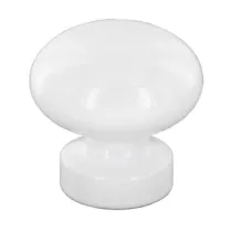 POMOLO IN LEGNO LACCATO D 30 MM 101/C BIANCO** (25